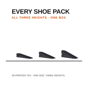 EVERY SHOE PACK — all three heights